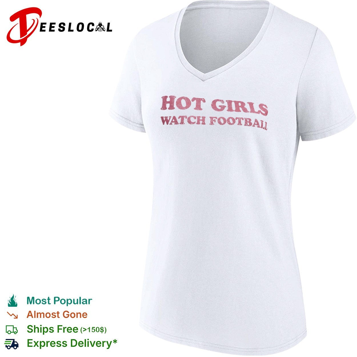 Girls Watch football shirt