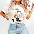 Hot Mess T Ball Mama Tshirt-sweatshirt-hoodie, Baseball Mom Baseball , Tee Ball Season , Baseball Mama Tshirt | CiraTrend.com
