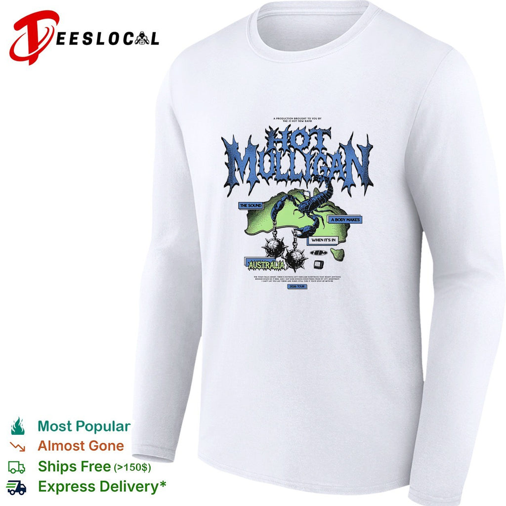Mulligan Australia tour map shirt