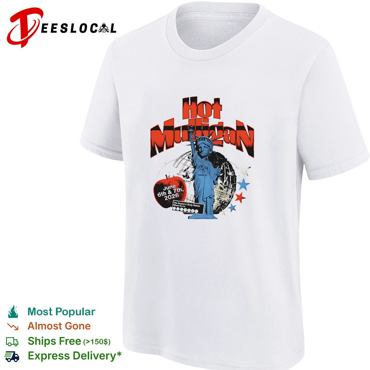 Mulligan New York June 2026 shirt