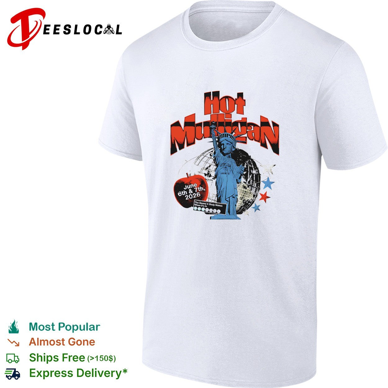 Mulligan New York June 2026 shirt