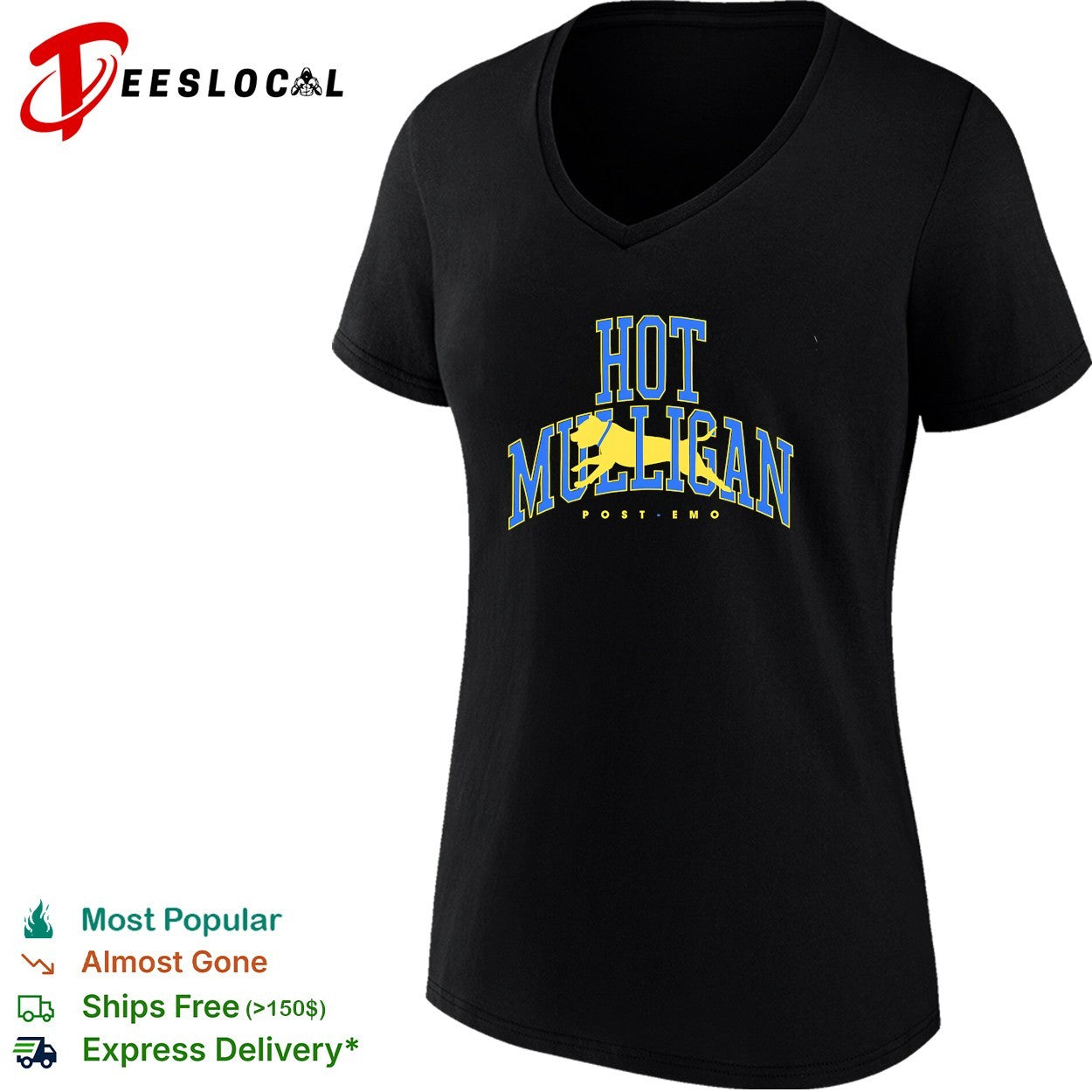 Mulligan post emo dog shirt