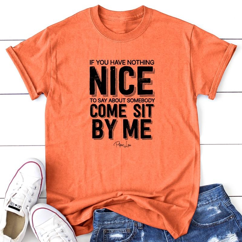 FLASH SALE | If You Have Nothing Nice To Say Apparel, Printed In The USA, Tee / Tank / V Neck Gray / White / Blue / Hot...