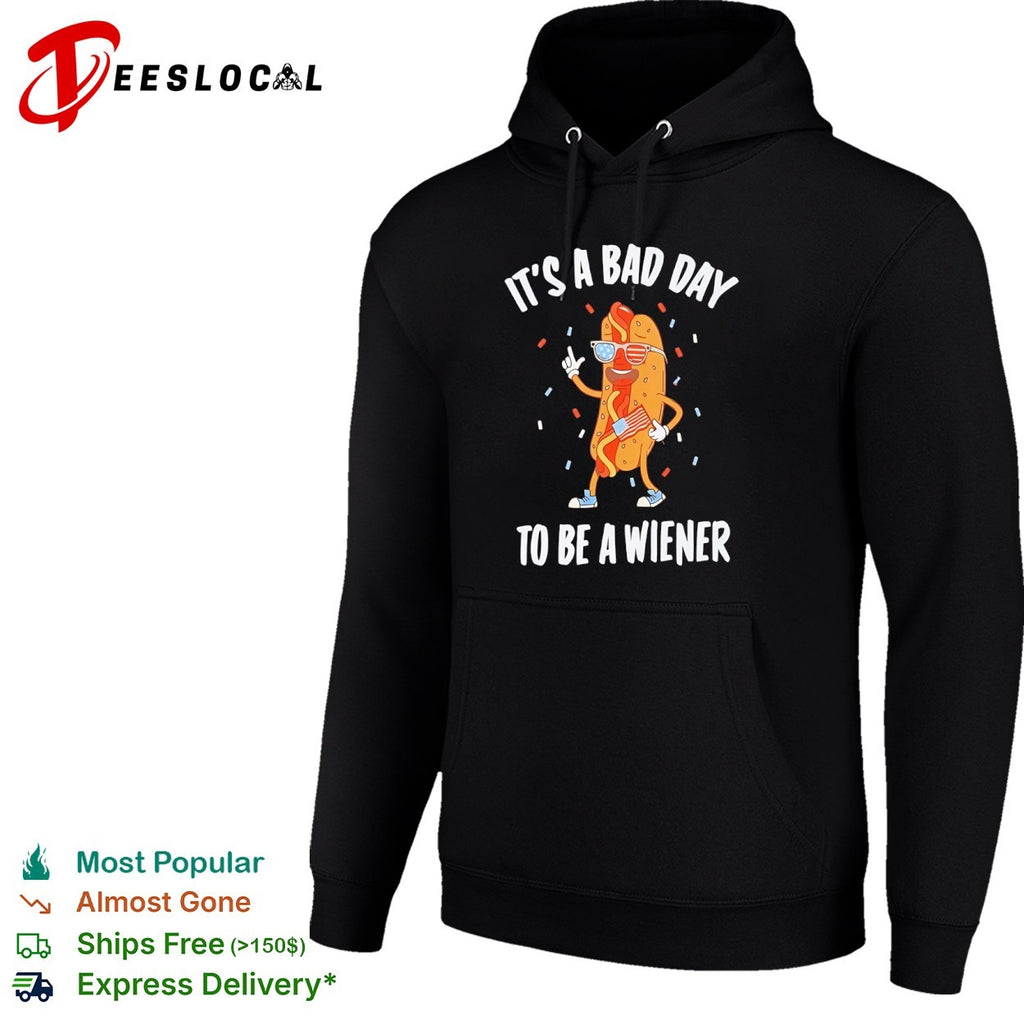 dog It’s a bad day to be wiener patriotic shirt