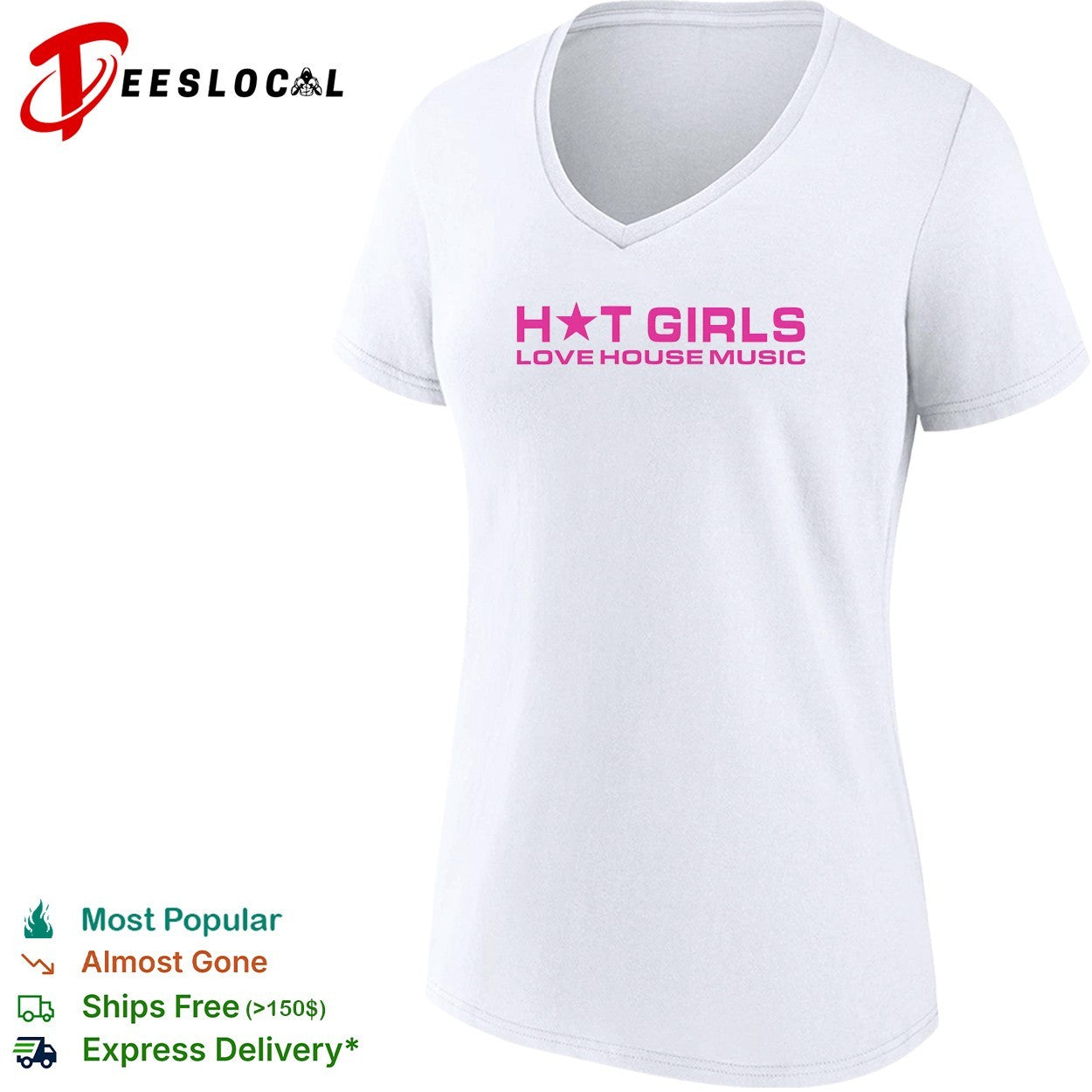 girls love house music shirt
