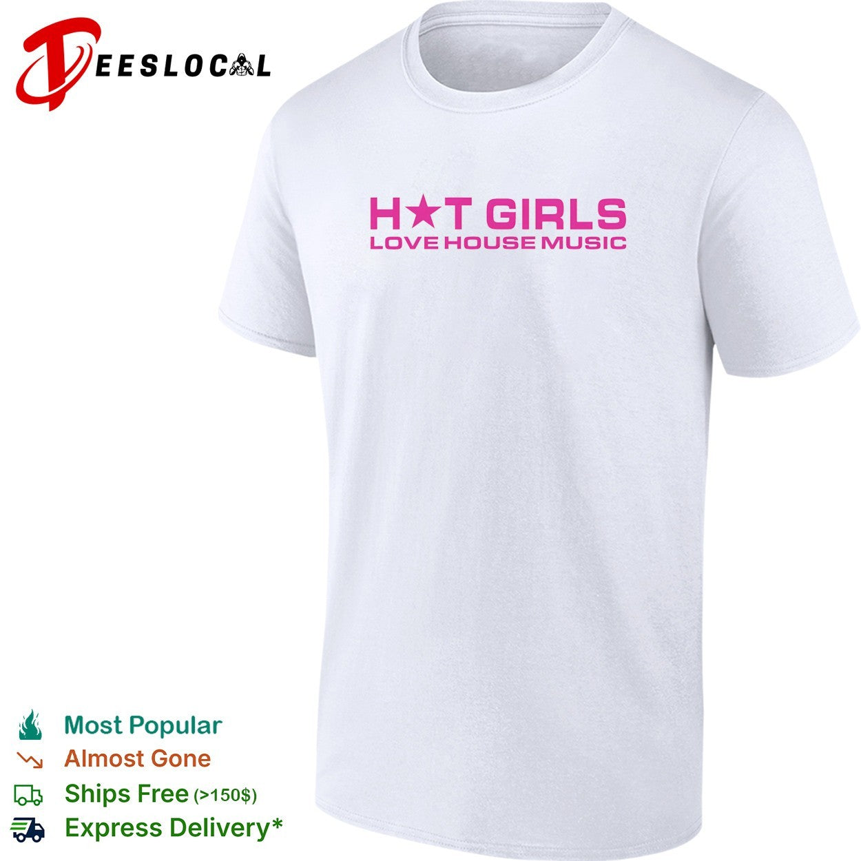 girls love house music shirt
