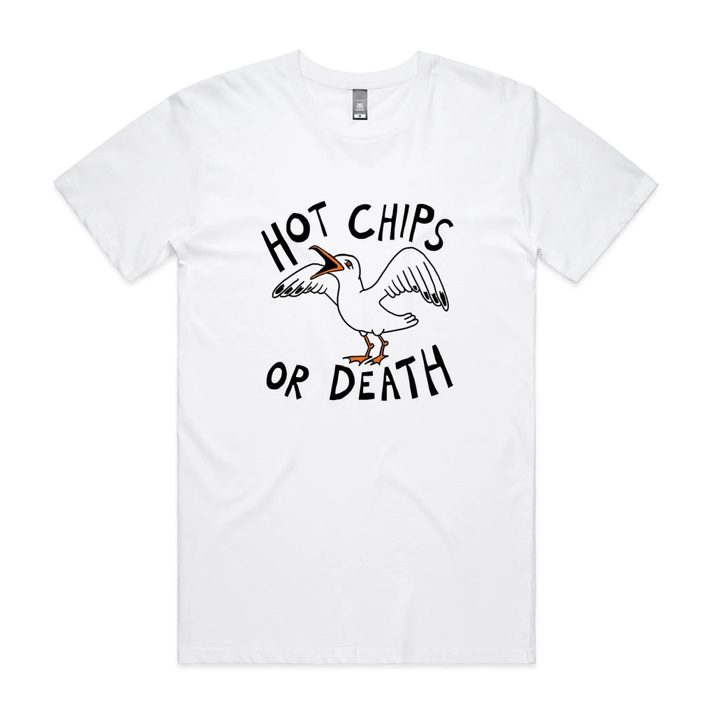 Hot Chips Or Death Tee Hoodie, Sweatshirt | CiraTrend.com (Image 3)
