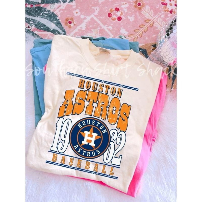 Houston Astros Baseball Season T Shirt | Ivory  comfort colors t shirt Hoodie, Sweatshirt | CiraTrend.com