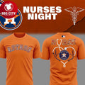 Houston Astros Nurse Night Of Appreciation 2025 Christmas Two Sided Shirt