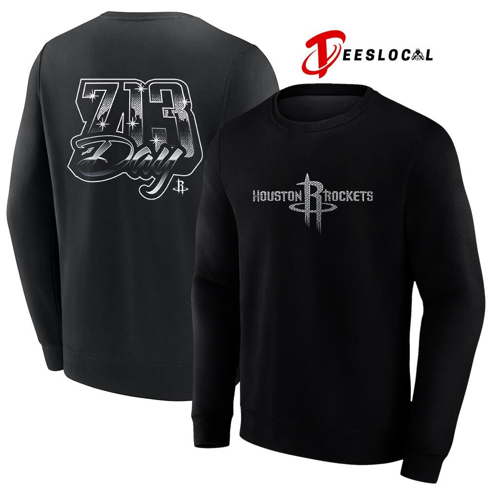 Houston Rockets 713 day of basketball diamonds logo shirt