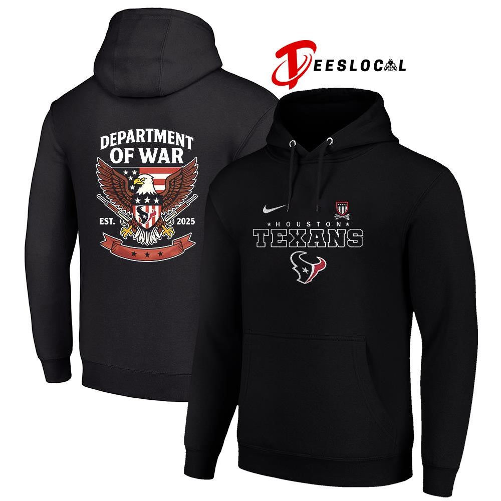 Houston Texans Department of War eagle shirt