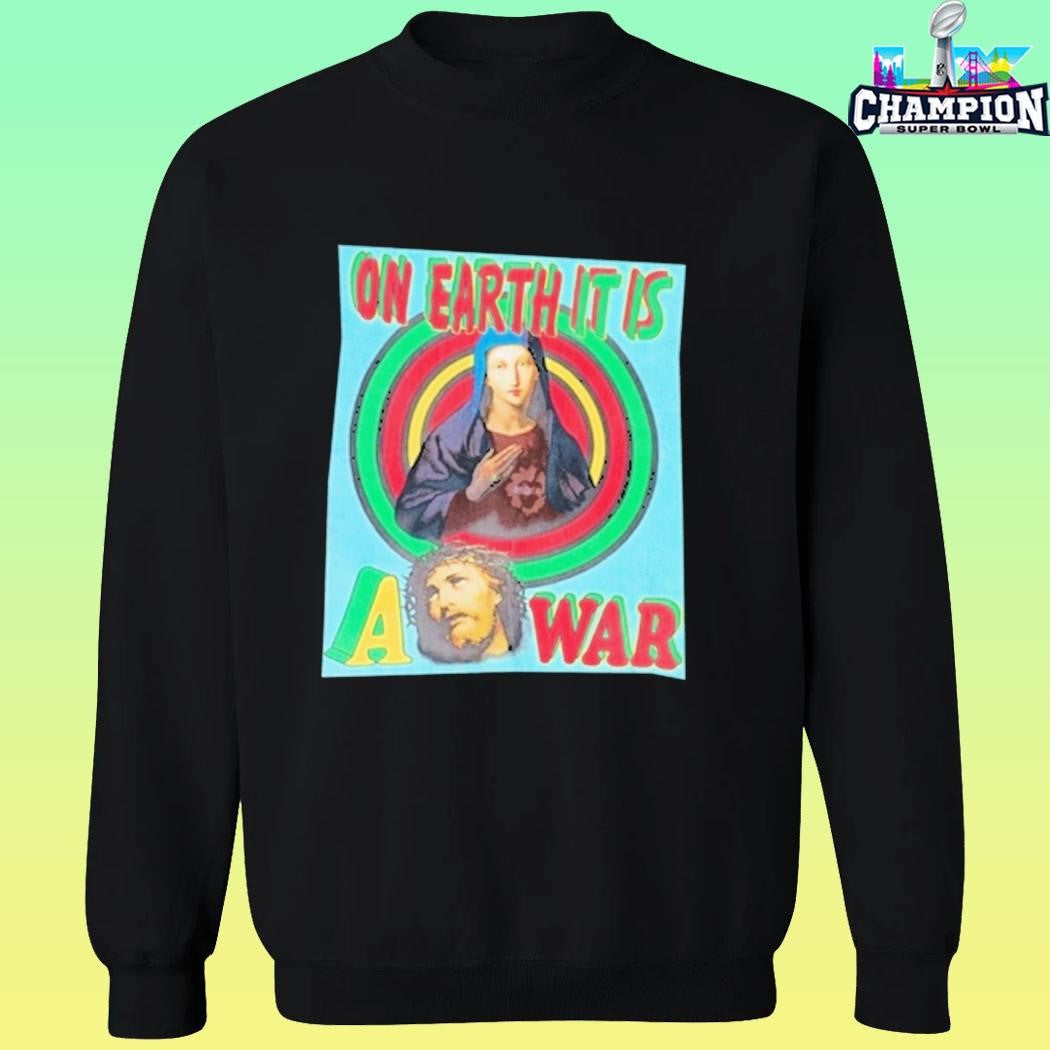 Houston Texans Saint Michael On Earth It Is A War Shirt
