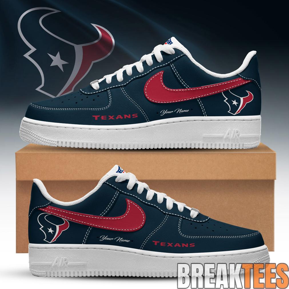 Houston Texans Special Heritage 2026 Custom AF1 Sneaker