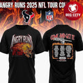 Houston Texans x Angry Runs 2025 Two Sided Shirt