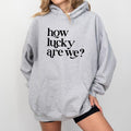 How Lucky Hoodie, Country Music Lovers Graphic Hoodies, Mental Health Unisex Hoodie, Country Western Outfits T-Shirts,...
