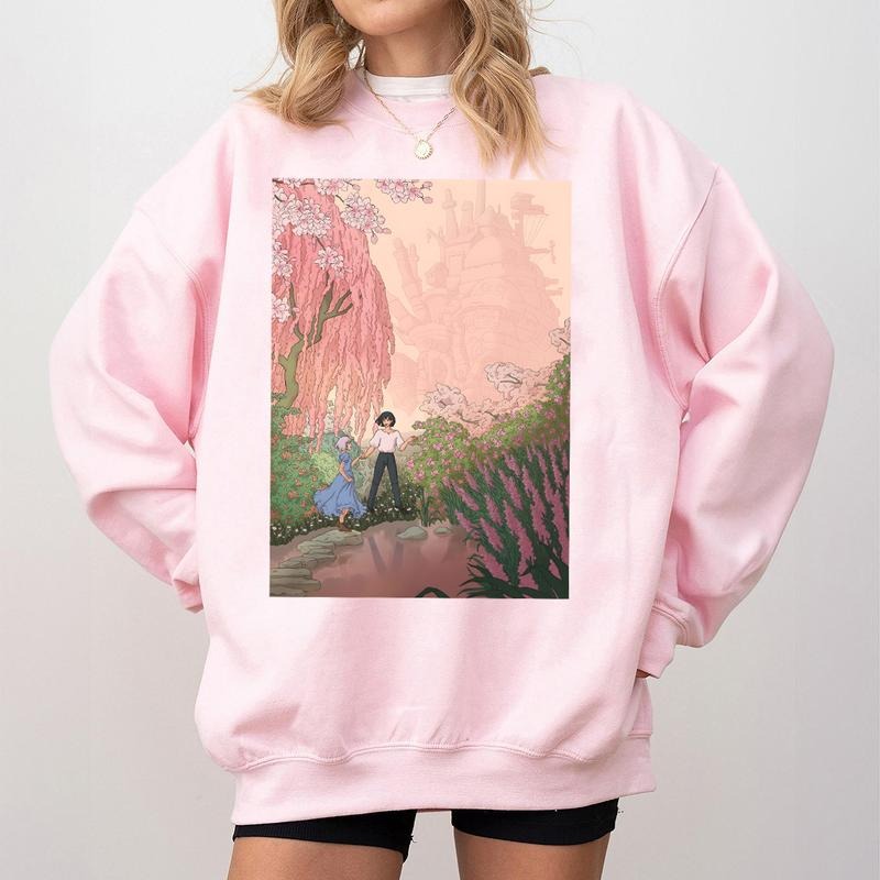 Howls Moving Castle Calcifer Sweater T-Shirts, Hoodie, Sweatshirt | CiraTrend.com