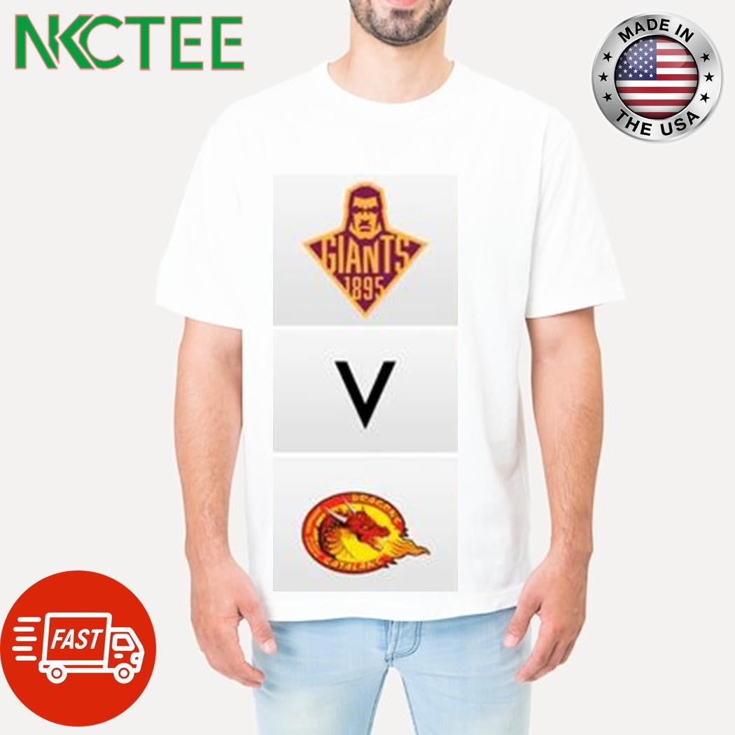 Huddersfield Giants VS Catalans Dragons Super League 22 June 2024 shirt
