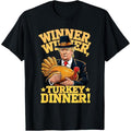 Humor Funny Trump Winner Winner Turkey Dinner Thanksgiving T-Shirt made in usa Hoodie, Sweatshirt | CiraTrend.com