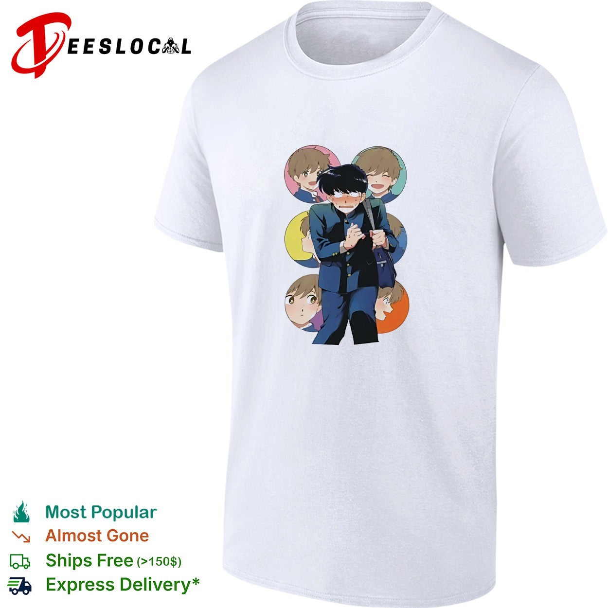 Humor Nakamura Kun go for it anime boys shirt