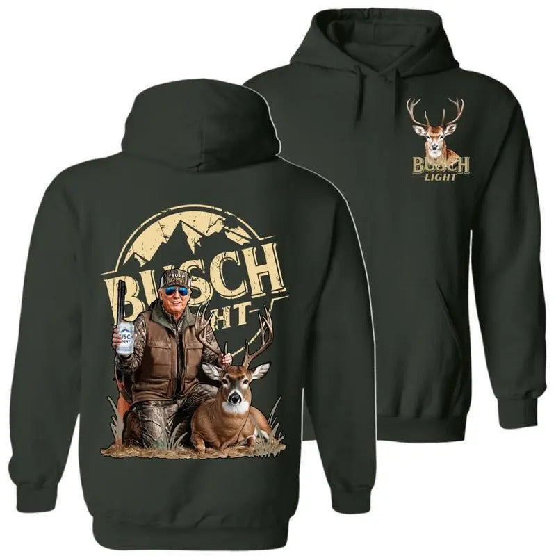 Hunter #Trumm With Busch Light Beer Hoodie, Camo #Trumm, Hunting Deer Shirt, Hunting Season, Gift for #Trumm Supporter,...