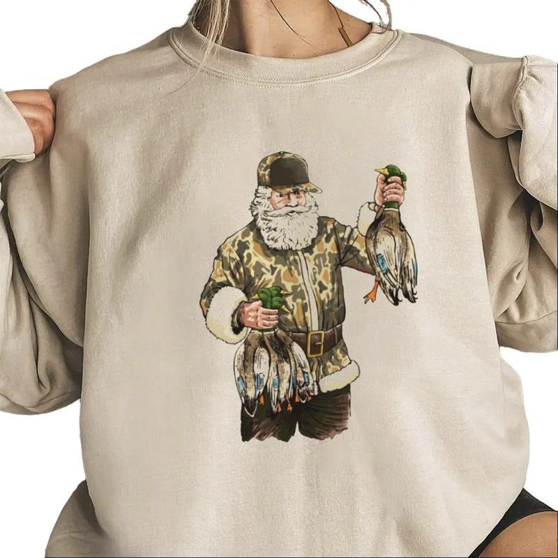Hunter Mallard Duck Sweatshirt - Vintage Nature and Wildlife Apparel Hunting Season 2025 Unisex T-shirt Hoodie Cotton...