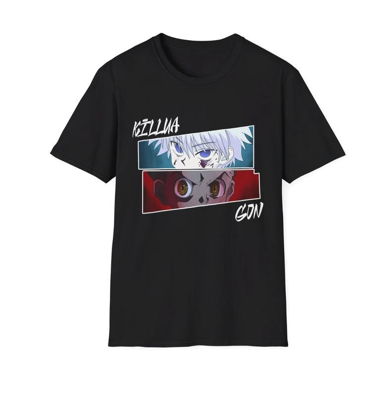 Hunter X Hunter Anime Gon and Killua's killer instinct Unisex Softstyle T-Shirt Hoodie, Sweatshirt | CiraTrend.com