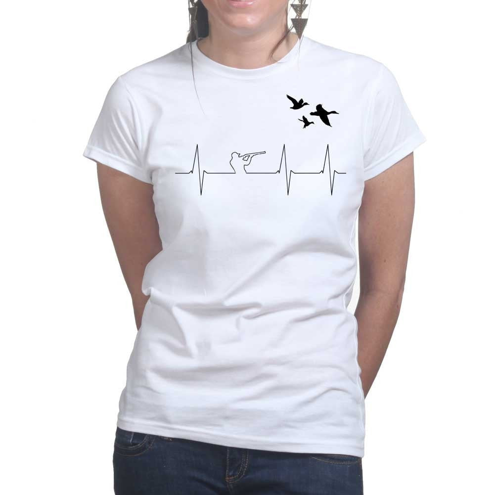 A Hunter's Heartbeat Ladies T-shirt