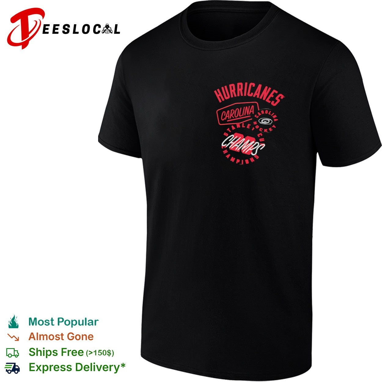 Hurricanes Carolina Stanley Cup Champions 06 Champs NHL hockey shirt