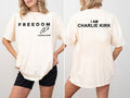 I Am Charlie Kirk Shirt Tank Top Comfort Color Sweatshirt, Freedom Charlie Kirk Shirt Hoodie | CiraTrend.com