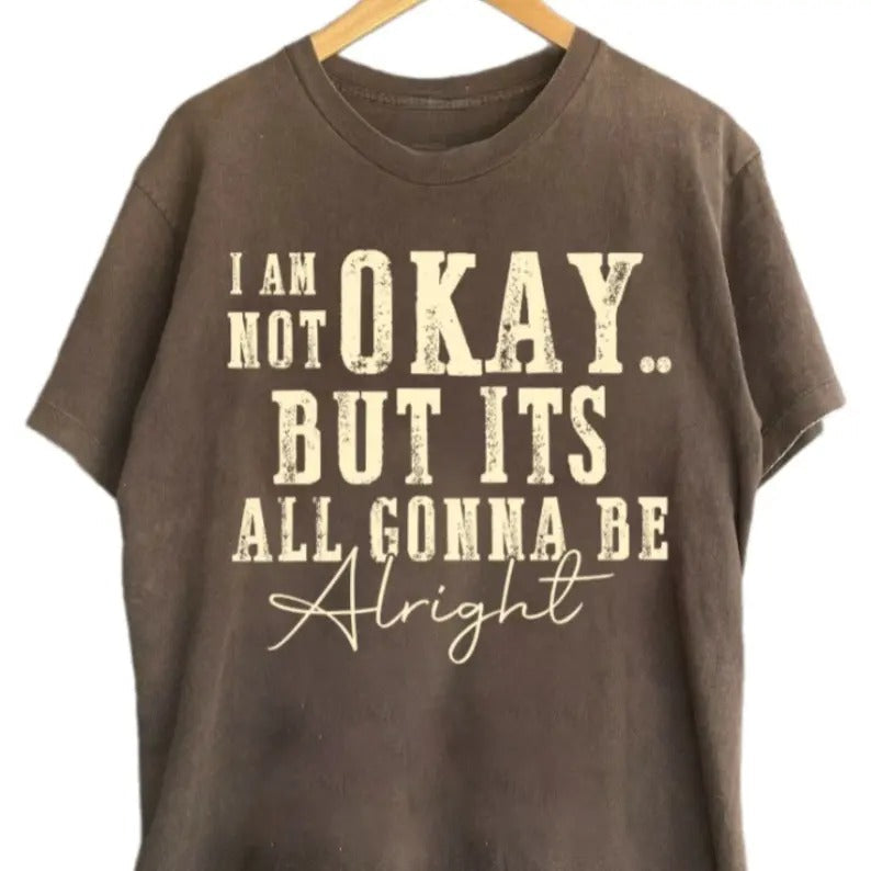 I Am Not Okay Music Album Shirt, World Tour 2025 Shirt, Hip Hop Rap Tee Top Classic, Gift for Fans Hoodie, Sweatshirt