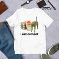 I Eat Cement Cursed Cat, Funny Meme Shirt, Ironic Shirt, Cat Lover Gift, Oddly Specific, Unhinged  T-shirt, sweater and...