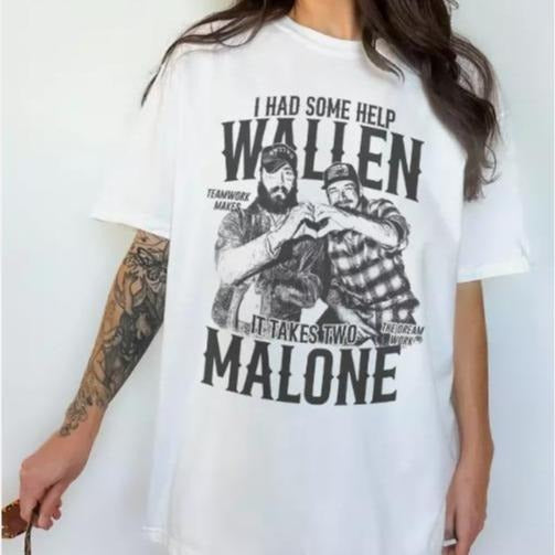 I Had Some Help shirt Gildan, Country Music shirt, Post Wallen I Had Some Help Shirt, Country Posty T-shirt, Post Wallen...
