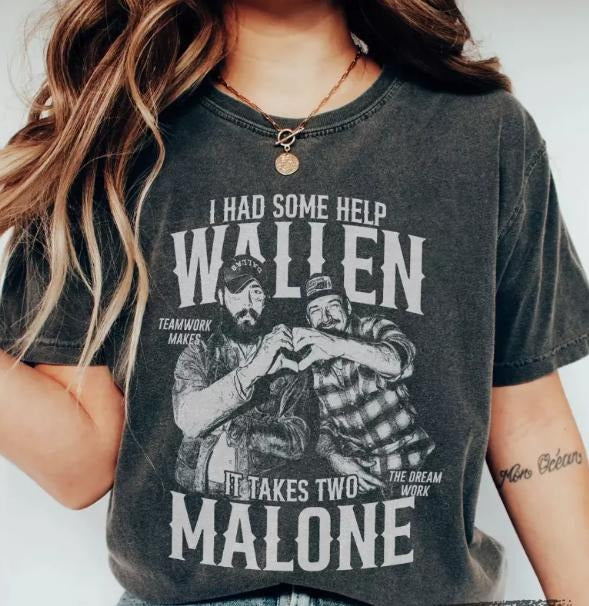 I Had Some Help shirt Gildan, Country Music shirt, Post Wallen I Had Some Help Shirt, Country Posty T-shirt, Post Wallen...