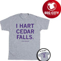 I Hart Cedar Falls Cassidy Hartman #2 Two Sided Shirt
