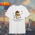 I Have To Say Weird Stuff Or I Will Die Funny Frog Christmas Ugly Shirt