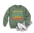I Keep All My Dad Jokes In A Dad-A Base, New Dad Shirt, Dad Shirt, Father Figure Shirt, Daddy Shirt, Father's Day Shirt,...