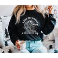 I Like My Books Spicy My Coffee Icy Sweatshirt, Spicy Books Sweater, Skeleton Hand Book Shirt, Iced Coffee Tee, Book...