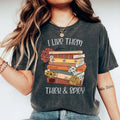 I Like Them Thick and Spicy Shirt, Spicy Books Shirt, Spicy Reader, Bookish T-Shirt, Smut Books Shirt, Smut Book, Book...