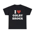 I Love Herat Colby Brock T-shirts Short Sleeve Tshirt Hoodie, Sweatshirt | CiraTrend.com