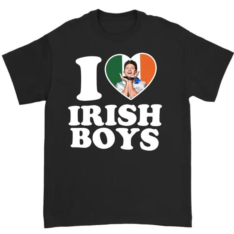 I Love Irish Boys Niall Baby Tee, Niall The Show Y2K Clothing Hoodie, Sweatshirt | CiraTrend.com