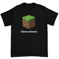 I Love Miners T-Shirt Featuring Bold and Playful Design for Fans Hoodie, Sweatshirt | CiraTrend.com