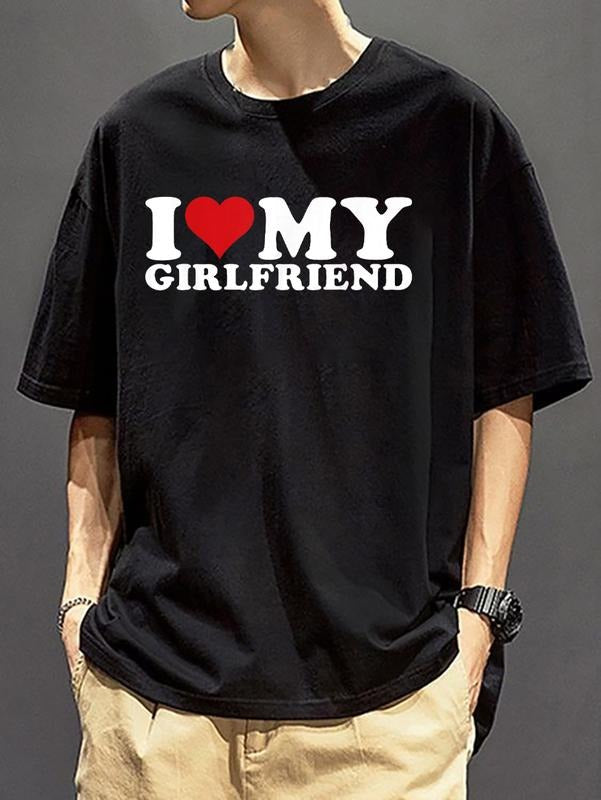 I Love My Girlfriend Shirt, I Heart My Girlfriend Shirt, GF Shirt, Gift For Boyfriend Hoodie, Sweatshirt | CiraTrend.com