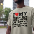 I Love My Girlfriend Shirt, I Heart My Girlfriend Shirts, Valentine Shirt, Funny Boyfriend shirt, Meme Y2k Tee, Hot...