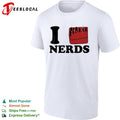 I Love Nerds pocket protector shirt