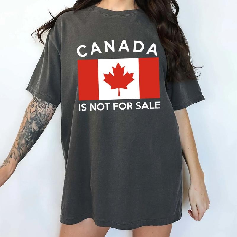 I Stand With Canada Comfort Colors Shirt, Never 51 Graphic Tee, Support Canada T-shirt, Liberal Clothing, Gifts For...