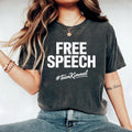 I Stand With Jimmy Kimmel T-Shirt, Protest Shirt, Too Funny To Cancel, Late Night TV Supporter, Pro-Kimmel, America Free...