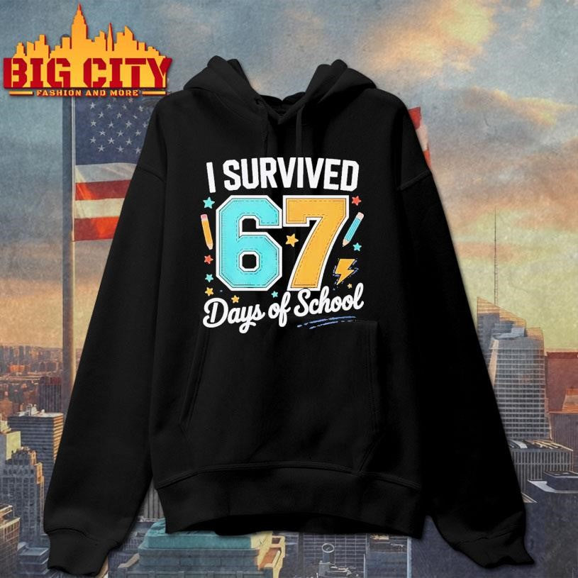 I Survived 67 Days of School Shirt