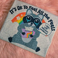 I feel like garbage funny raccoon Graphic Tee Hoodie, Sweatshirt | CiraTrend.com