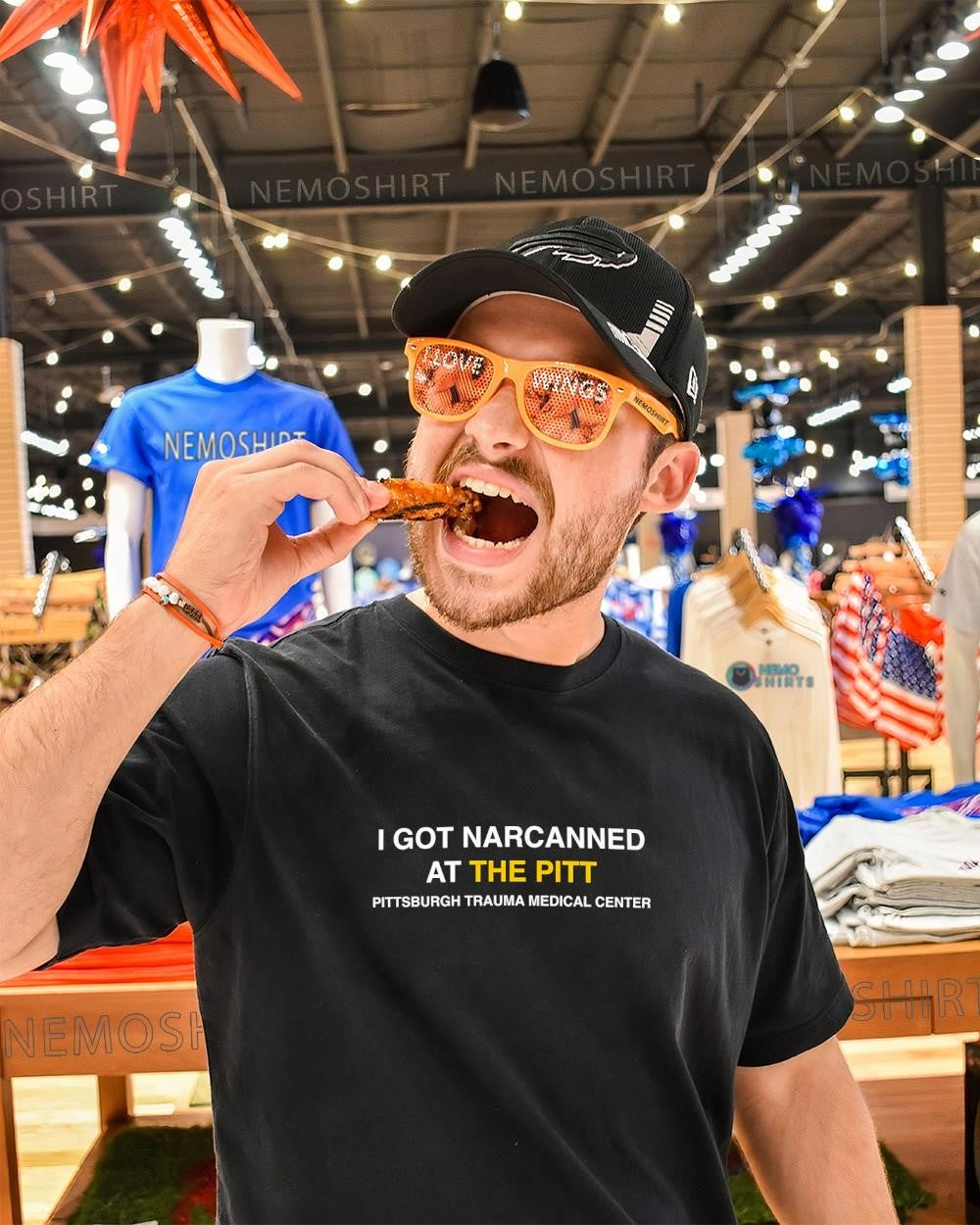 I got narcanned at the Pitt Pittsburgh trauma medical center shirt