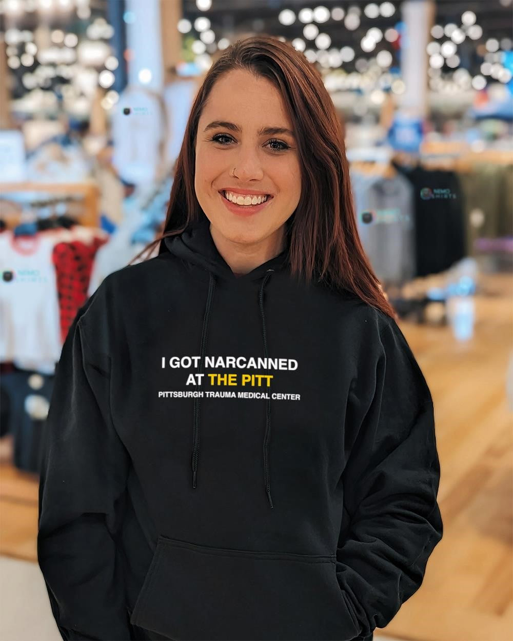 I got narcanned at the Pitt Pittsburgh trauma medical center shirt